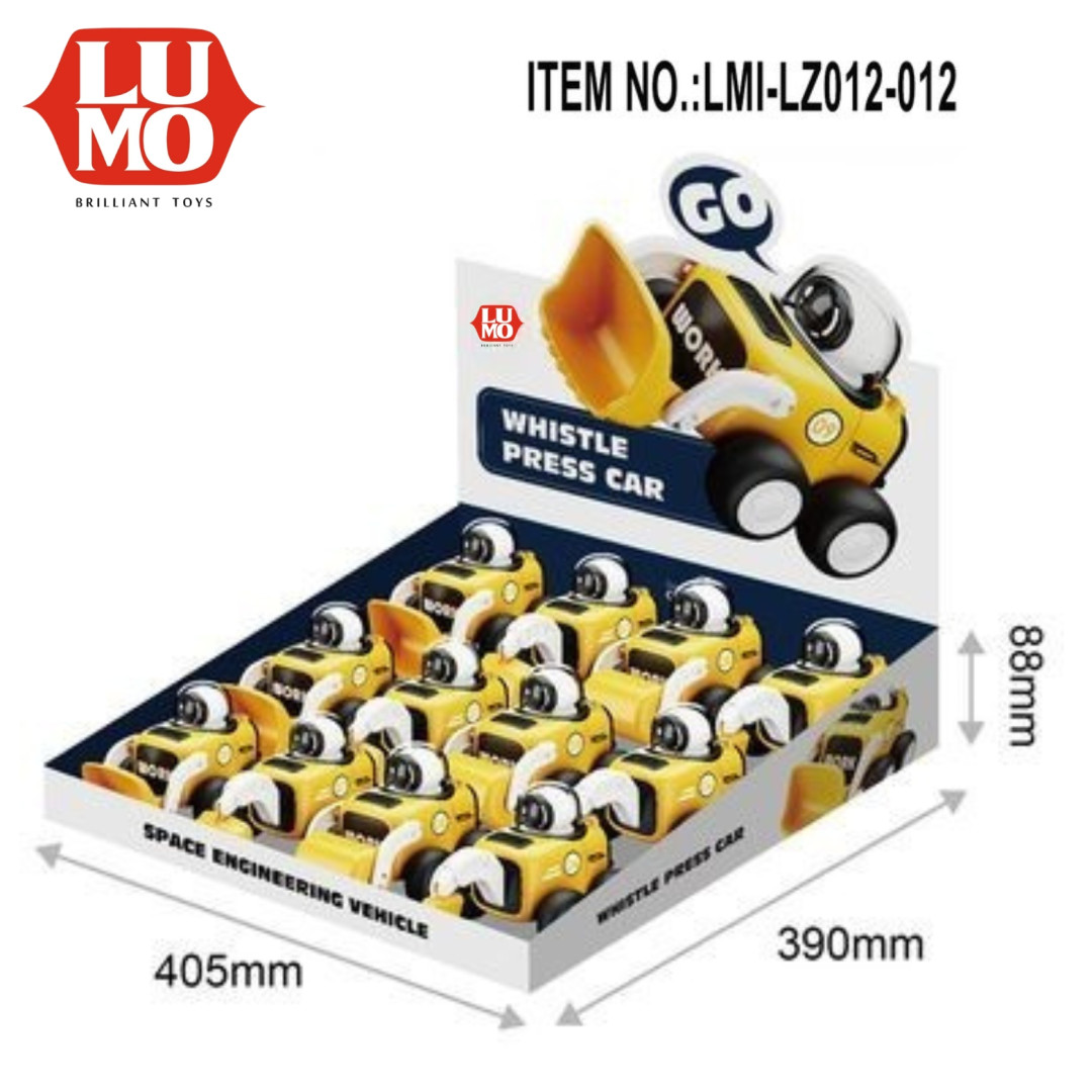12 PCS PRESS CONSTRUCTION TRUCK