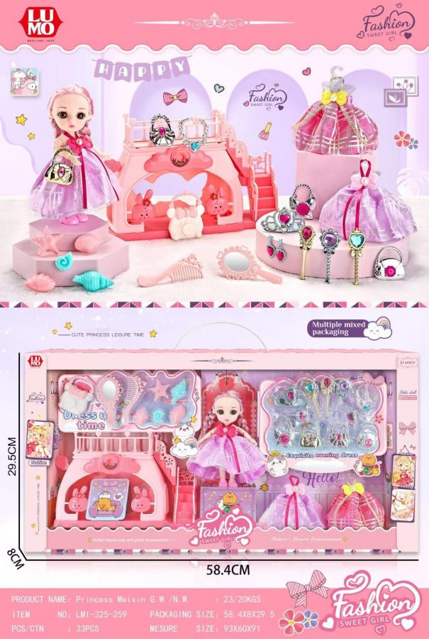 FASHHION SWEET DOLL SET