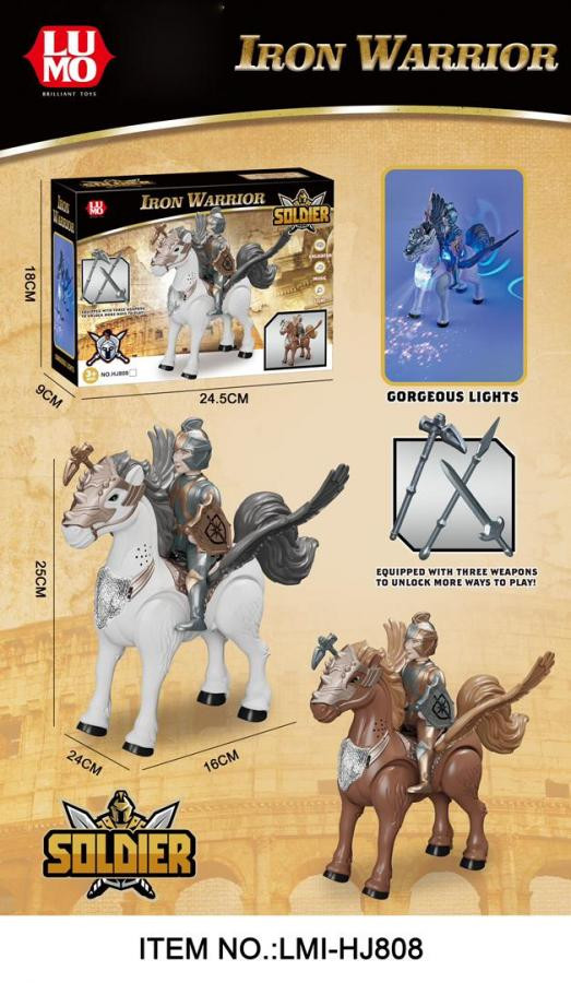 B/O IRON WARRIOR HORSE