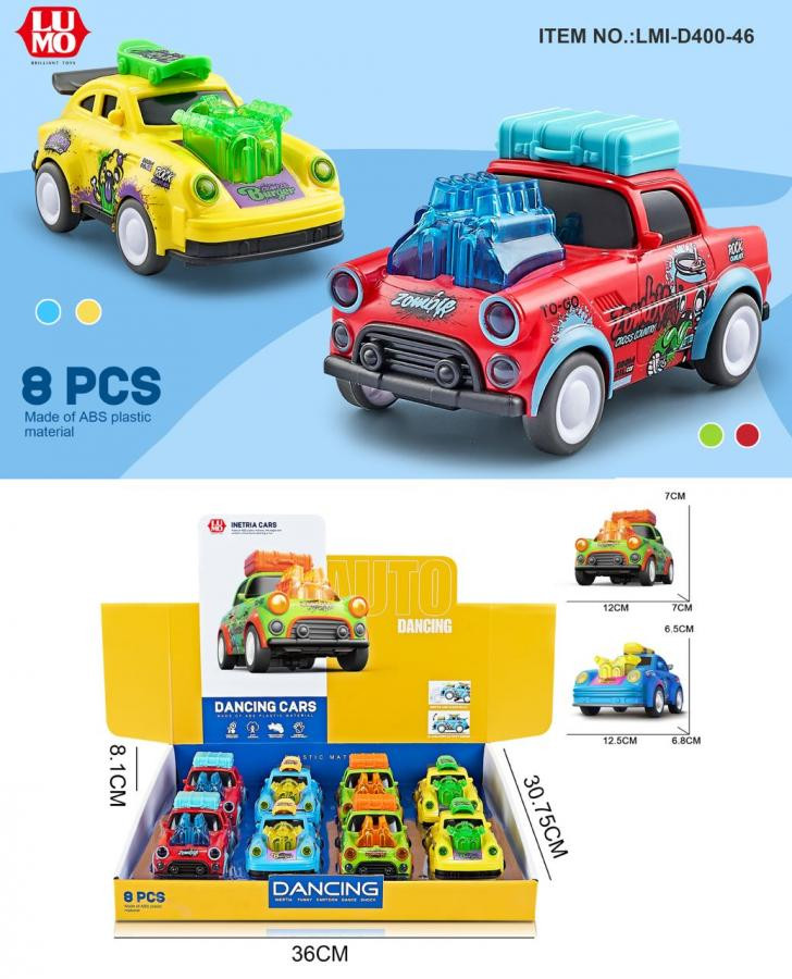 FRI ZOMBY DANSING CAR 8 PCS BOX