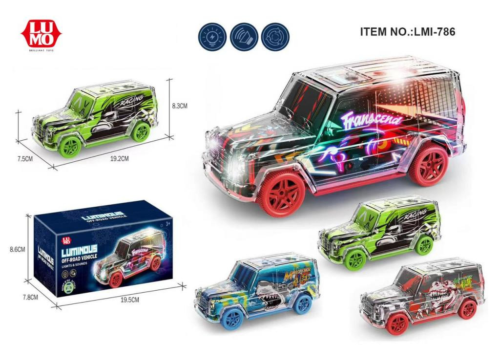 STOP B/O LUMINOUS JEEP