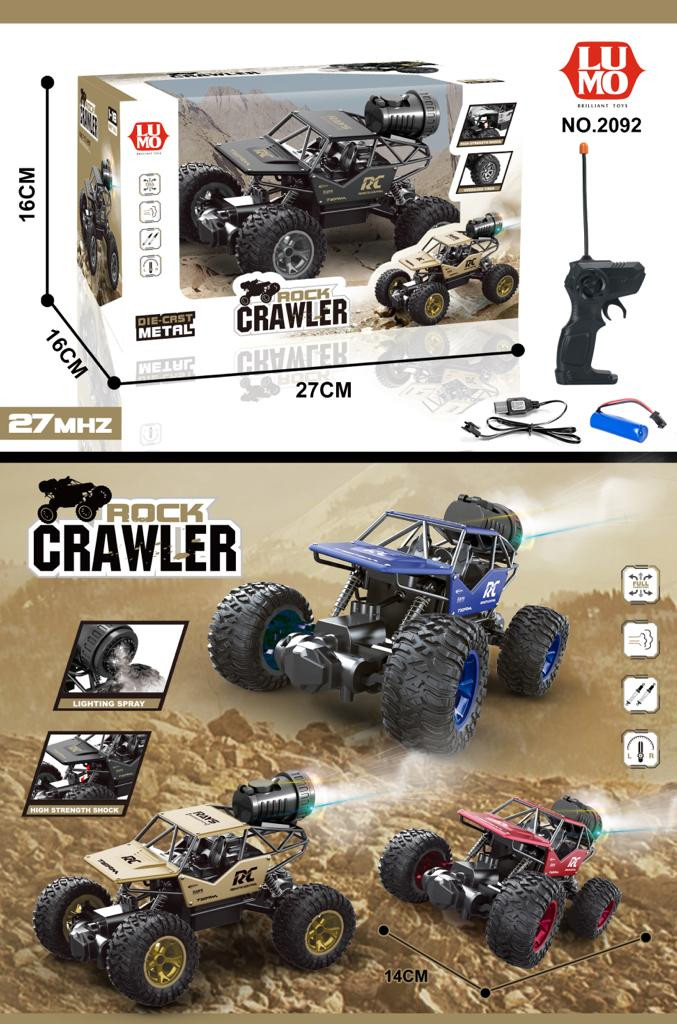 R/C ROCK CRAWLER WITH SMOKE