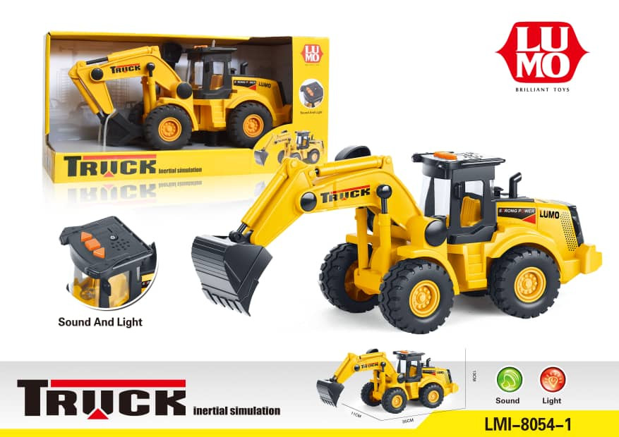 FRI EXCAVATOR WITH LIGHT MUSIC