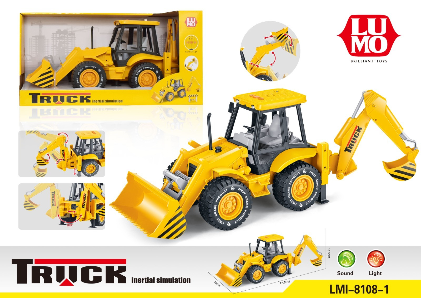 FRI EXCAVATORS JVC WITH LIGHT MUSIC