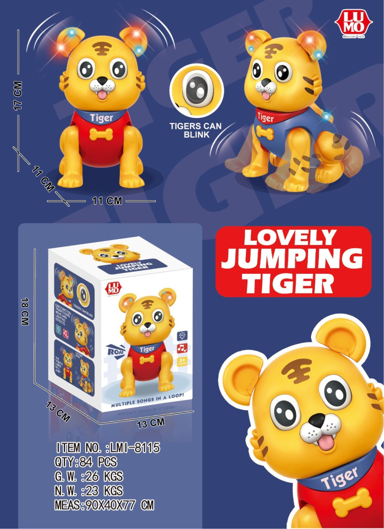 B/O LOVELY JUMPING TIGER