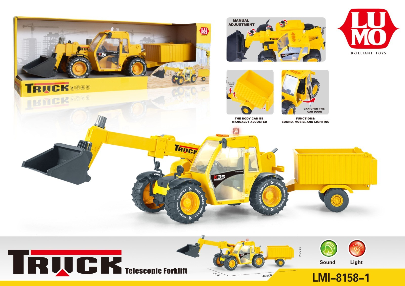 TRUCK TELESCOPIC FORKLIFT