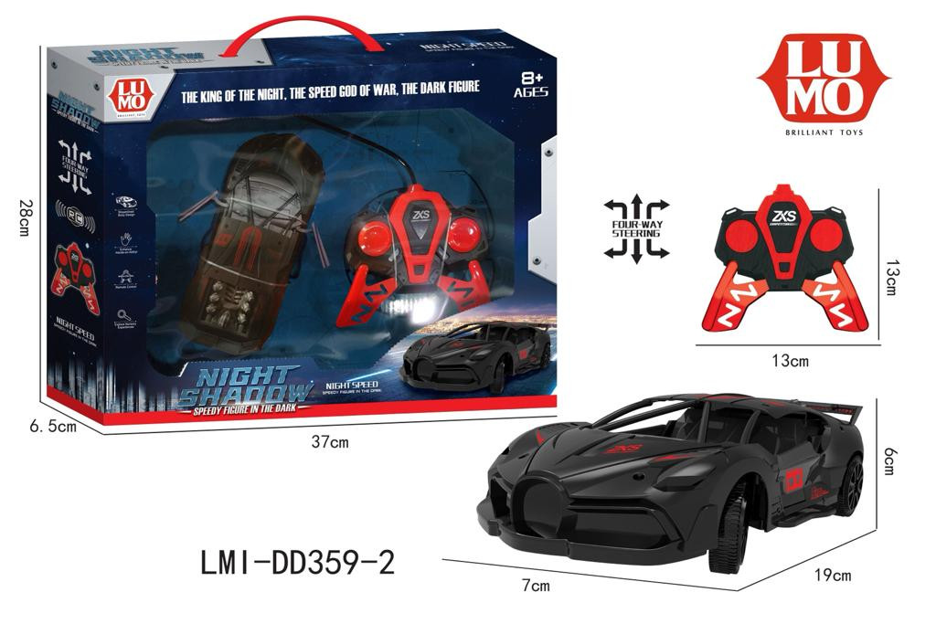 R/C 4 FUN NIGHT SHADOW CAR