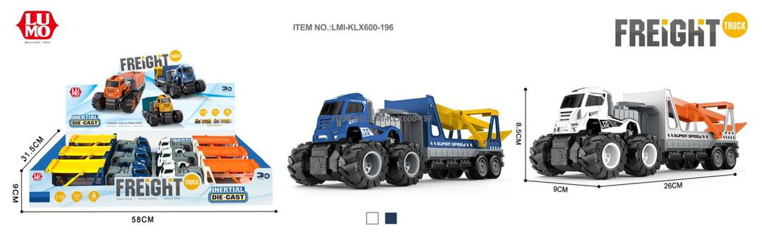 FRI METAL TRAILER TRUCK 6pc BOX