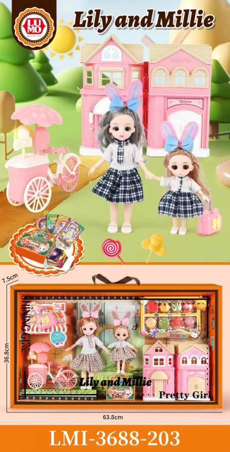 MISS LILY AND MILLIE DOLL SET