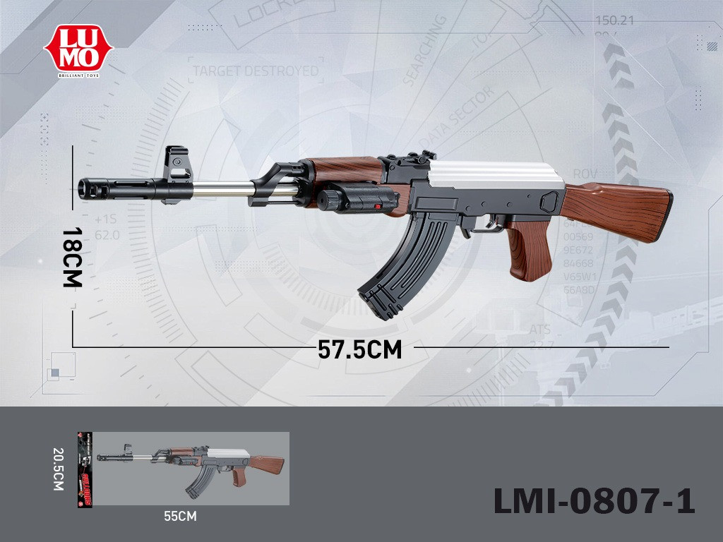 AK 47 GUN DOUBEL LOADED