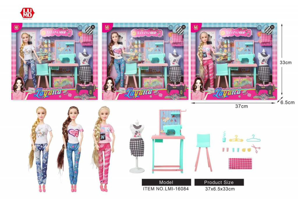 LAYANA STICING MACHINE DOLL SET