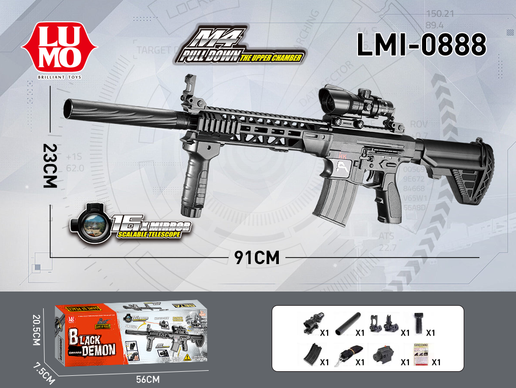 BLACK DEMON BB BULLET GUN